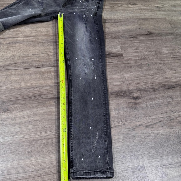 Supply & Demand 32W Stylish Gray Distressed Jeans - Picture 11 of 16